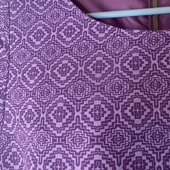 PRANA Purple Geometric Dress - Picture 6 of 7